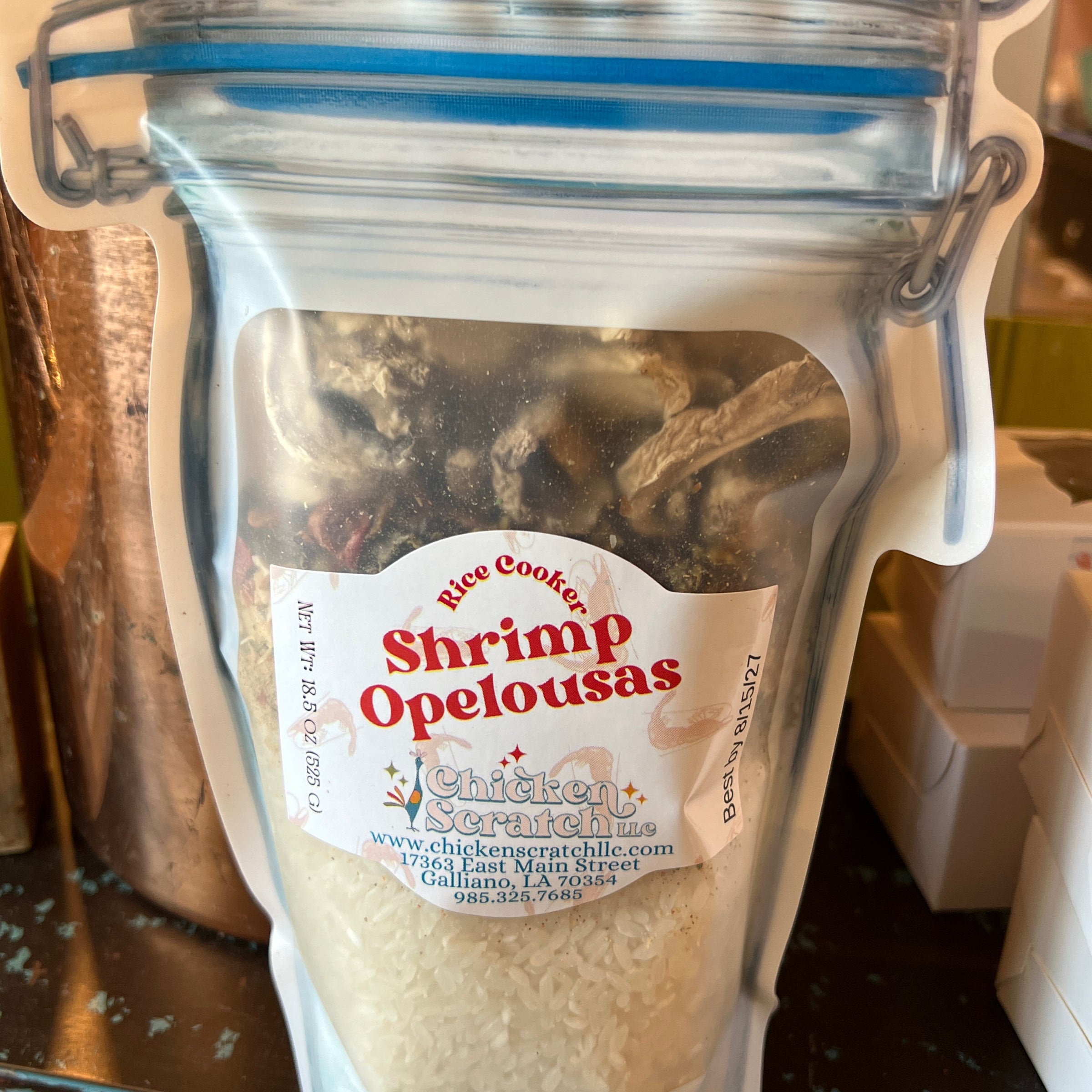 Shrimp Opelousas Mix | Chicken Scratch, LLC